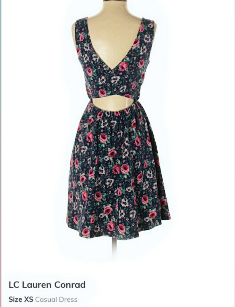 LC Lauren Conrad Floral Dress - Picture 2 of 2